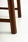 Teak and Brass Dining Room Chairs by Ilmari Tapiovaara for La Permanente Mobili Cantù, Italy, 1970s, Set of 6, Image 14