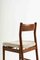 Teak and Brass Dining Room Chairs by Ilmari Tapiovaara for La Permanente Mobili Cantù, Italy, 1970s, Set of 6, Image 10
