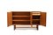 Credenza minimalista in teak, Danimarca, anni '60, Immagine 4