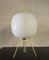 Table Lamp in White Glass 1