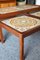 Mid-Century Danish Rosewood Nested Coffee & Side Tables With Tiled Top, Set of 3 7