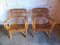 Vintage Armchairs in Rattan, 1960s, Set of 2 9