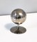 Posacenere postmoderno sferico in acciaio con coperchio, Italia, Immagine 5