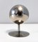 Postmodern Spherical Steel Ashtray with Flip-Top Lid, Italy 3