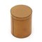 Cylindrical Leather Box with Lid by Renato Bassoli, 1960s / 70s 4