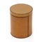 Cylindrical Leather Box with Lid by Renato Bassoli, 1960s / 70s, Image 3
