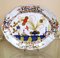 Vassoio in ceramica dipinta a mano con decorazione Garofano, Italia, Immagine 2