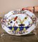 Italian Hand-Painted Ceramic Tray with Garofano Decoration, Faenza 12
