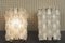 German Wall Lamps in Pressed Glass from Kaiser & Co., 1960, Set of 2 5