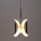 7-Light Chrome & Metal Pendant from Lampter, 1970s 12