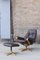 Swedish Lounge Chair with Ottoman from Göte Möbler, 1960s, Set of 2, Image 2