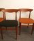 Dänische Mid-Century Stühle aus Teak, 1960er, 4er Set 2