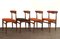 Mid-Century Danish Chairs in Teak, 1960s, Set of 4 10