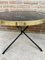 Mid-Century Italian Side Tables in Brass and Iron with Marble-Top, Set of 2 5