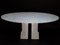 Model Samo Carrara Marble Dining Table by Carlo Scarpa for Simon International, 1973, Image 1