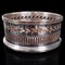 Antique English Silver Plated Wine Coaster or Bottle Stand from Harrods London, 1920 4