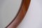 Scandinavian Round Wall Mirror in Teak, 1960 3