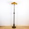 Spanish Floor Lamp in Metal with Wicker Screen, 1960s 2