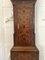 Antique Inlaid Marquetry Oak and Mahogany Longcase Clock by Rowntree 14