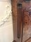 Orologio antico in legno di quercia intarsiato e mogano di Rowntree, Immagine 5