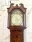 Antique Inlaid Marquetry Oak and Mahogany Longcase Clock by Rowntree, Image 4