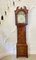 Antique Inlaid Marquetry Oak and Mahogany Longcase Clock by Rowntree 1