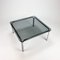 Coffee Table in Smoked Glass with Chrome Tubular, 1970s 5