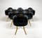 Chaises Daw Noires par Charles & Ray Eames pour Vitra, 2000s, Set de 6 11