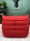 Roset Togo Chaise Longue in Red from Ligne Roset 8