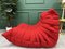Roset Togo Chaise Longue in Red from Ligne Roset 3