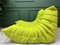 Roset Togo Chaise Longue in Green from Ligne Roset, Image 8