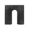 Candela Trionfo nera di Gio Aio Design per Antica Cereria Morciano, Immagine 1