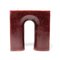 Candela Trionfo rossa di Gio Aio Design per Antica Cereria Morciano, Immagine 1