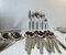 Midcentury Frigast Savoy Cutlery by Henning Seidelin, Set of 67, Image 6