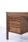 Bureau Mid-Century en Teck, Italie, 1960s 7