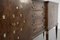 Art Deco Italian Sideboard in Walnut Burl and Brass 9