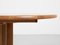 Mid-Century Danish Round Extendable Dining Table in Solid Oak, 1960s 6