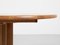 Mid-Century Danish Round Extendable Dining Table in Solid Oak, 1960s, Image 6