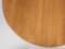 Mid-Century Danish Round Extendable Dining Table in Solid Oak, 1960s, Image 12