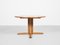 Mid-Century Danish Round Extendable Dining Table in Solid Oak, 1960s, Image 2