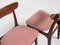 Mid-Century Danish Chairs in Teak and Fabric by Schiønning & Elgaard 1960s, Set of 6, Image 11