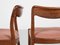 Mid-Century Danish Dining Chairs in Teak by Johannes Andersen for Uldum 1960s, Set of 6, Image 7