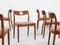 Mid-Century Danish Dining Chairs in Teak by Johannes Andersen for Uldum 1960s, Set of 6 2