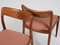 Mid-Century Danish Dining Chairs in Teak by Johannes Andersen for Uldum 1960s, Set of 6, Image 6
