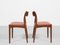 Mid-Century Danish Dining Chairs in Teak by Johannes Andersen for Uldum 1960s, Set of 6, Image 5