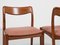 Mid-Century Danish Dining Chairs in Teak by Johannes Andersen for Uldum 1960s, Set of 6, Image 9