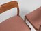 Mid-Century Danish Dining Chairs in Teak by Johannes Andersen for Uldum 1960s, Set of 6, Image 10