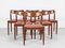 Mid-Century Danish Dining Chairs in Teak by Johannes Andersen for Uldum 1960s, Set of 6, Image 1