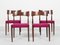 Mid-Century Danish Dining Chairs in Rosewood by Bernhard Pedersen & Søn, 1960s, Set of 4 1