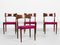 Mid-Century Danish Dining Chairs in Rosewood by Bernhard Pedersen & Søn, 1960s, Set of 4, Image 4